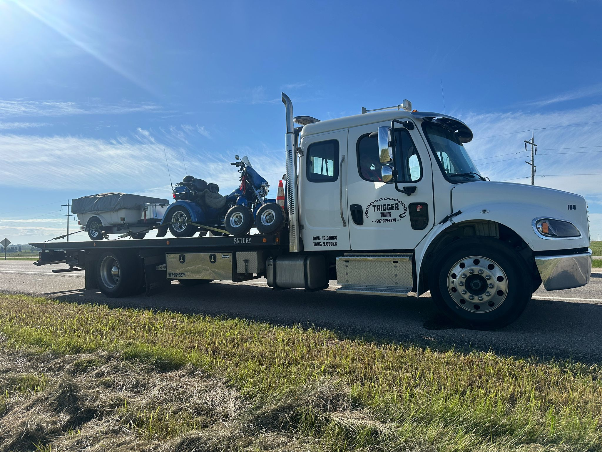 Long Distance Towing Service - Trigger Towing