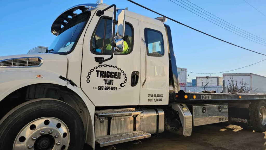 Reliable Towing Company Calgary - Trigger Towing | waiting for a tow truck | Towing services Calgary