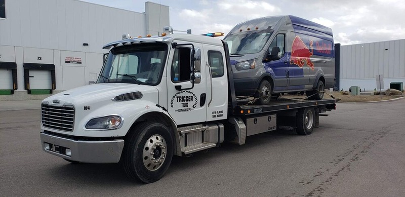 Trigger Towing & Recovery Ltd - 24 hour towing service calgary and Roadside Assistance Services