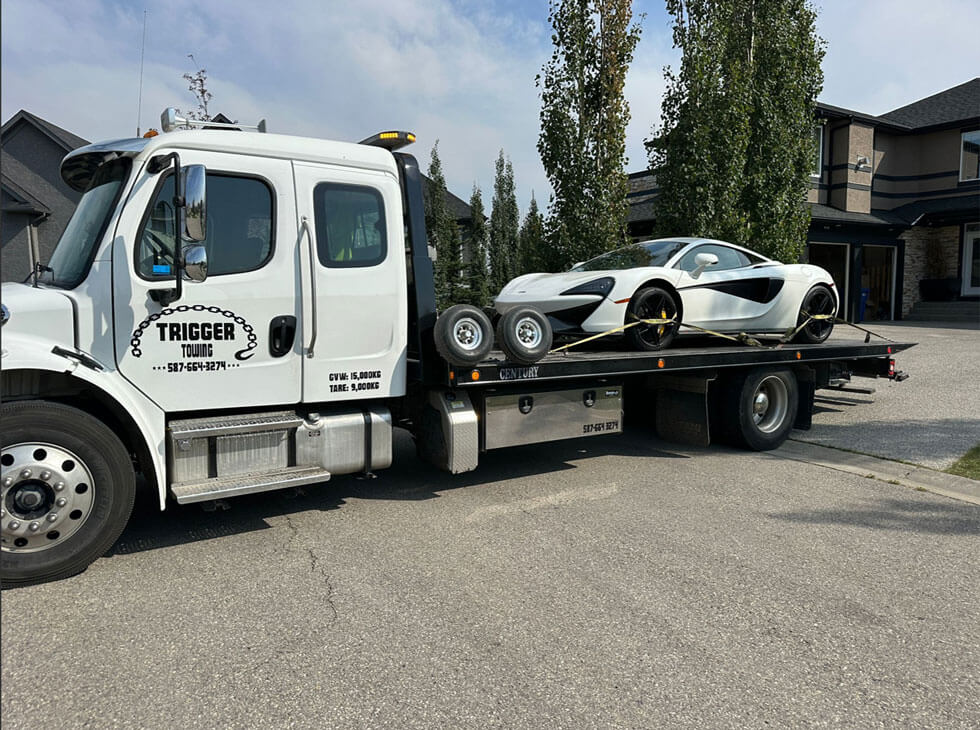 Roadside assistance with Trigger Towing